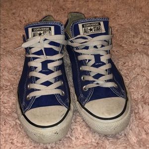 Royal blue chucks
